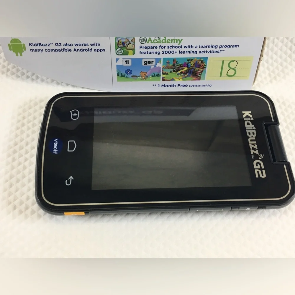 KidiBuzz G2 Kids Black VTech Kidibuzz G2 Smart Device for Kids
